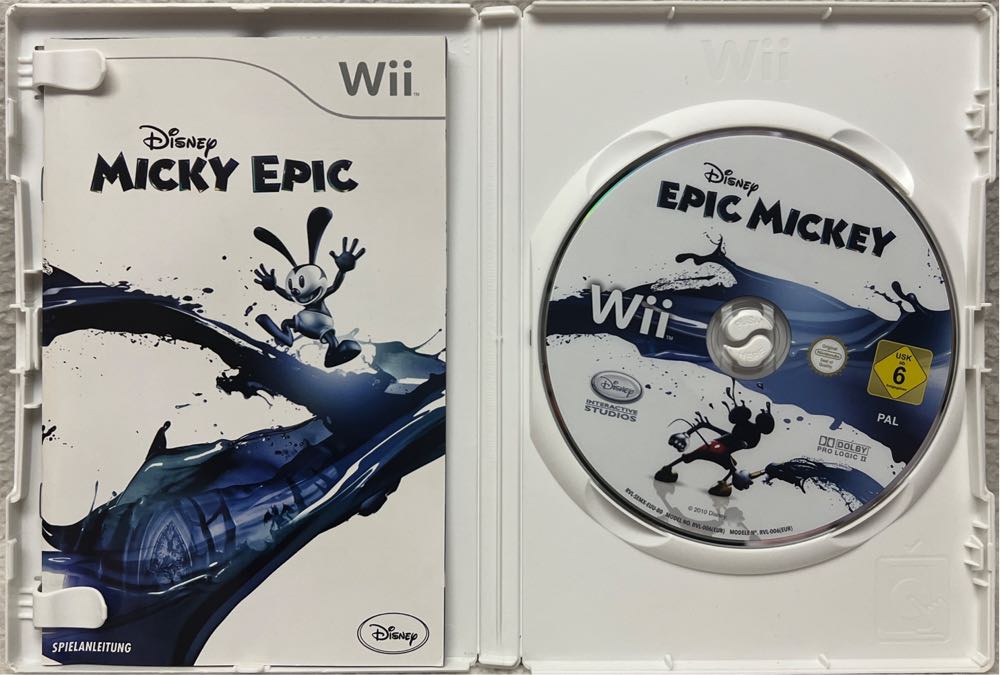 Disney’s Micky Epic - Nintendo Wii (Disney Interactive Studios - 1) video game collectible [Barcode 8717418282714] - Main Image 2