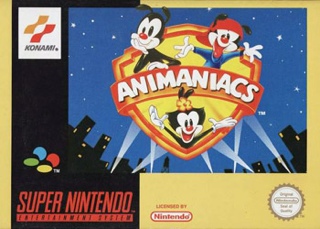 Animaniacs - Nintendo Super Nintendo Entertainment System (SNES) video game collectible - Main Image 1