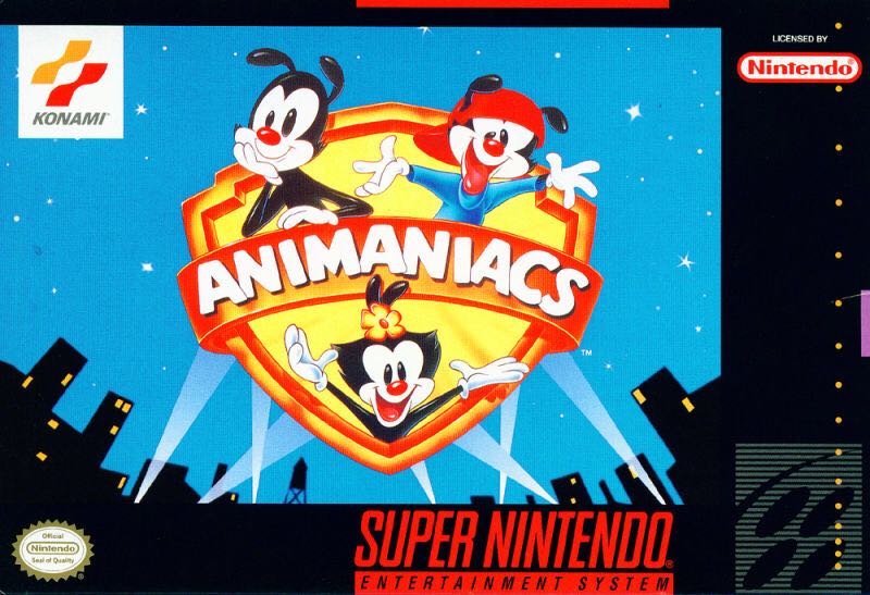 Animaniacs - Nintendo Super Nintendo Entertainment System (SNES) video game collectible - Main Image 1