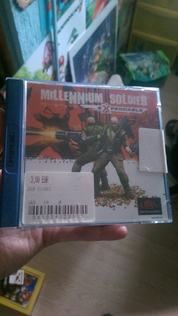 Millennium Soldier Expendable - Sega Dreamcast video game collectible - Main Image 1
