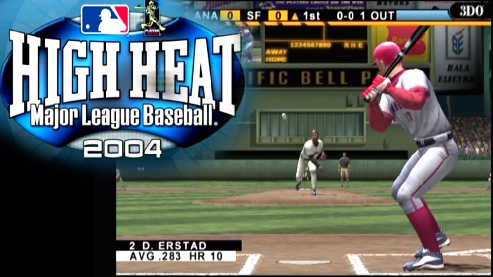 High Heat Major League Baseball 2004 - Sony PlayStation 2 (PS2) (3DO - 1-2) video game collectible [Barcode 790561532217] - Main Image 2