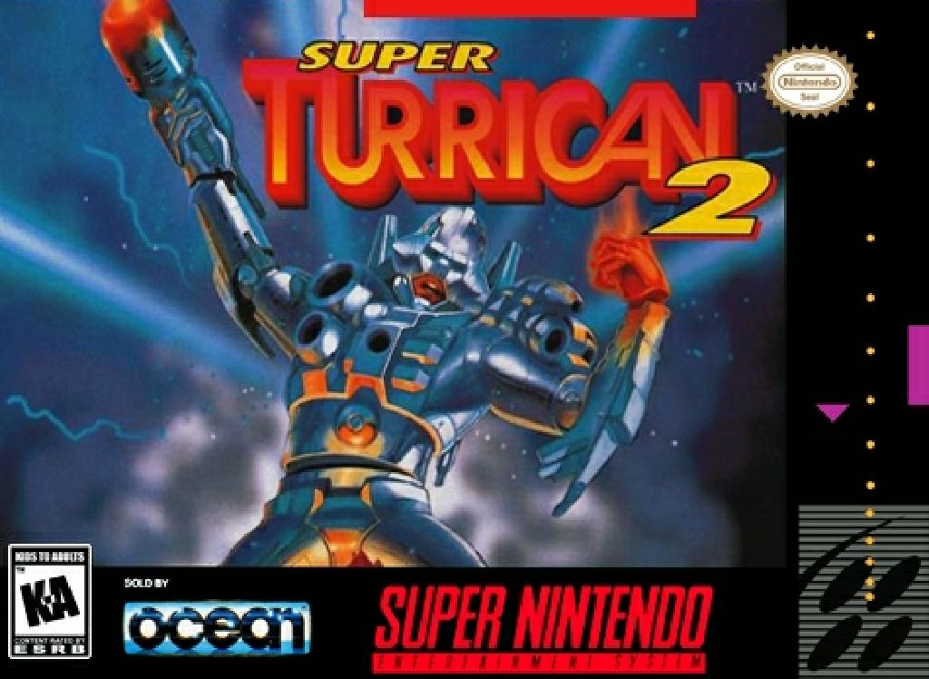 Super Turrican 2 - Nintendo Wii Virtual Console (1) video game collectible - Main Image 1