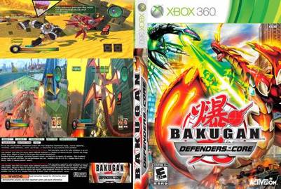 Bakugan Defenders Of The Core - Microsoft Xbox 360 (2) video game collectible [Barcode 047875764903] - Main Image 2