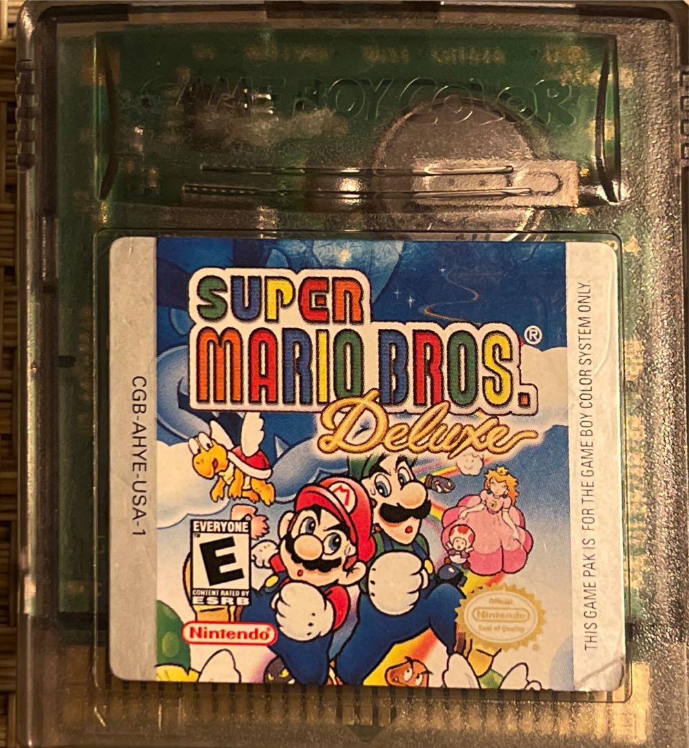 Super Mario Bros. Deluxe - Nintendo Game Boy Color (Nintendo - 2) video game collectible [Barcode 0045496730925] - Main Image 3