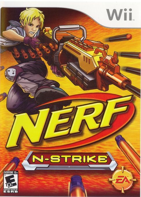 Nerf N-Strike - Nintendo Wii ((EA) Electronic Arts - 4) video game collectible - Main Image 1