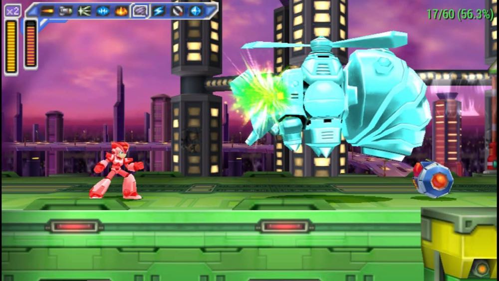 MEGAMAN MAVERICK HUNTER X - Sony PlayStation Portable (PSP) (Capcom) video game collectible - Main Image 4