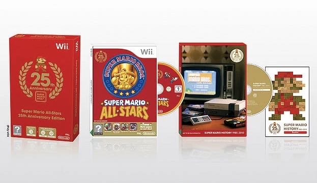 Super Mario All Stars: 25th Anniversary Limited Edition - Nintendo Wii (Nintendo - 2) video game collectible [Barcode 141496202148] - Main Image 4