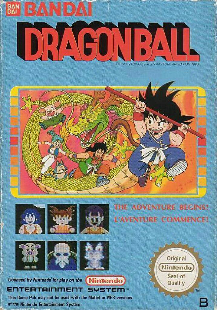 Dragon Ball - Nintendo Entertainment System (NES) video game collectible - Main Image 1