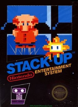 Stack-Up - Nintendo Entertainment System (NES) (Nintendo - 1-2) video game collectible [Barcode 045496630164] - Main Image 1