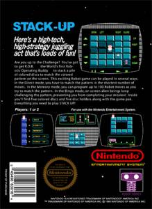Stack-Up - Nintendo Entertainment System (NES) (Nintendo - 1-2) video game collectible [Barcode 045496630164] - Main Image 2