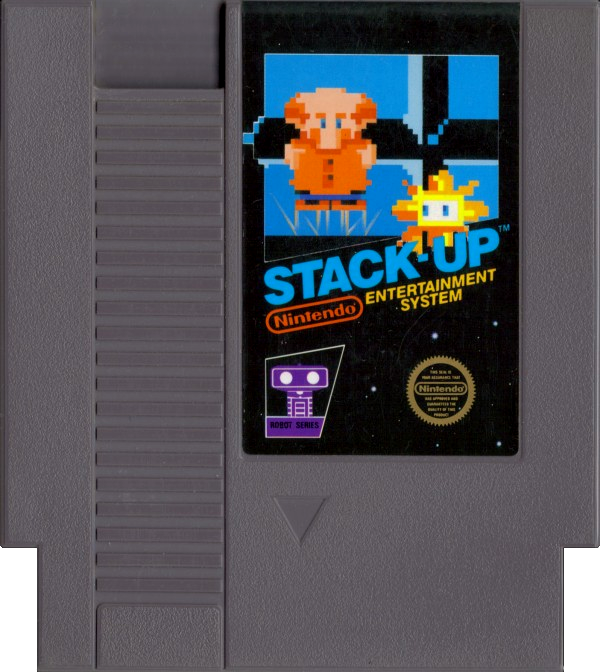 Stack-Up - Nintendo Entertainment System (NES) (Nintendo - 1-2) video game collectible [Barcode 045496630164] - Main Image 3
