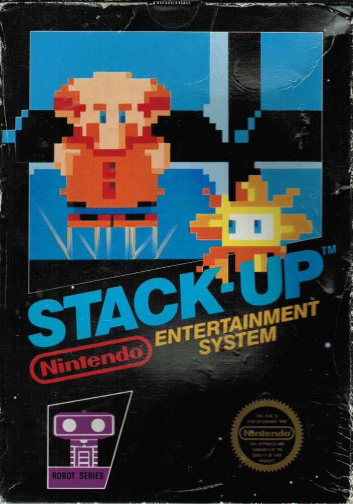 Stack-Up - Nintendo Famicom video game collectible - Main Image 1