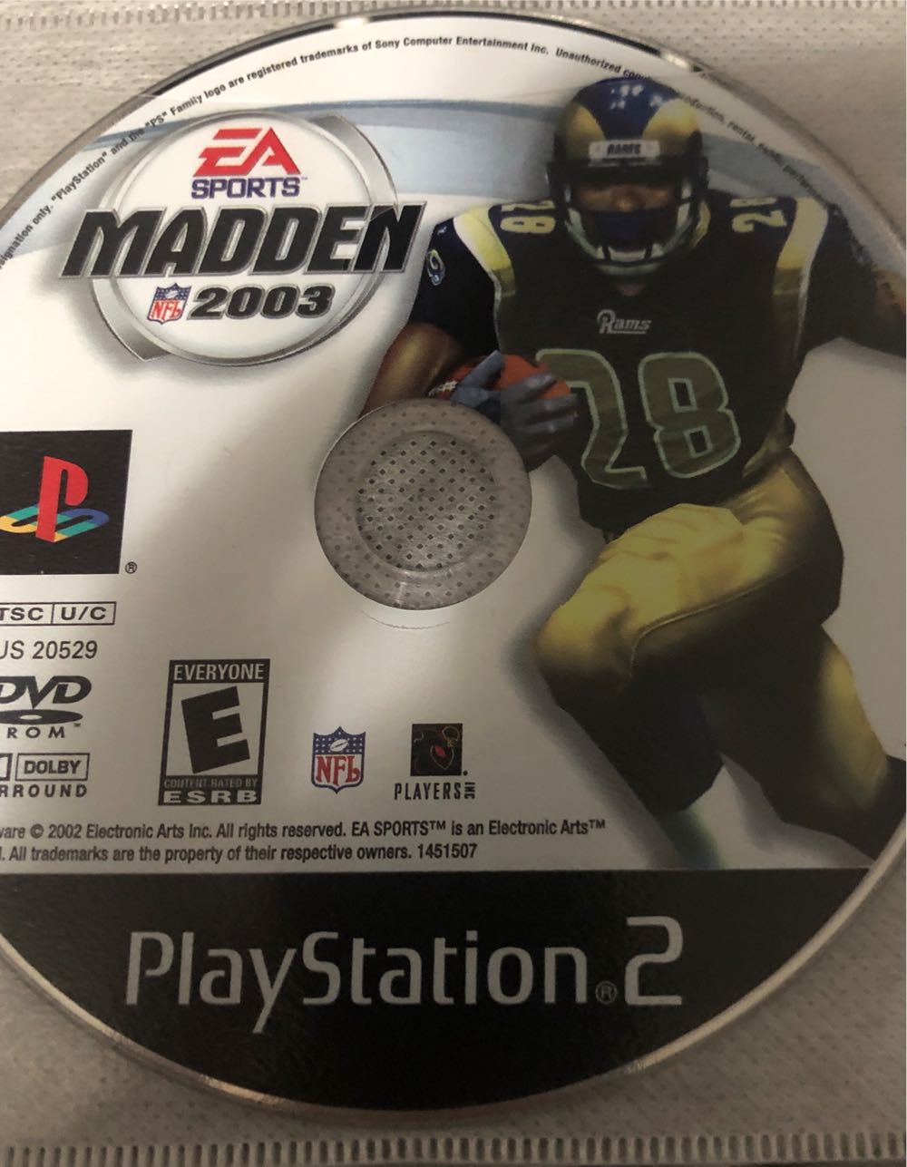 Madden 2003 - Sony PlayStation 2 (PS2) (EA - 2) video game collectible - Main Image 4