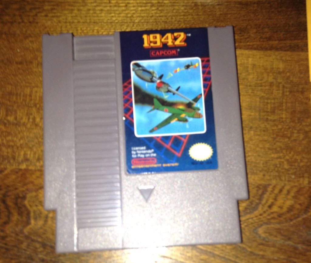 1942 - Nintendo Entertainment System (NES) (Capcom) video game collectible - Main Image 1