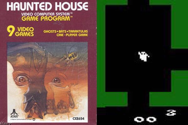 Haunted House - Atari 2600 video game collectible - Main Image 2