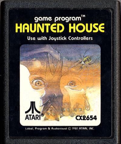 Haunted House - Atari 2600 (Atari* Inc - 1) video game collectible - Main Image 2