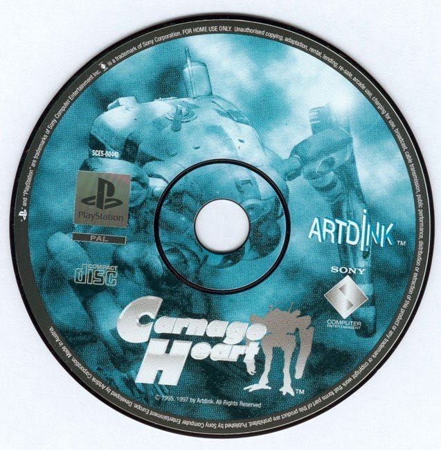 Carnage Heart - Sony PlayStation (Sony Computer Entertainment - 1-2) video game collectible [Barcode 711719648925] - Main Image 3