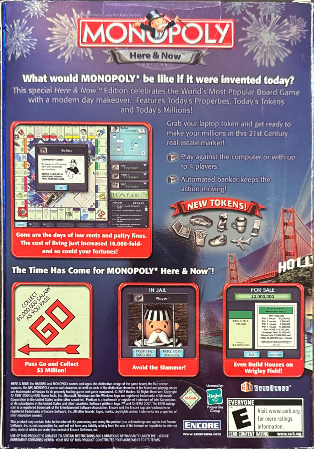 Monopoly: Here and Now - PC (Encore) video game collectible [Barcode 705381111801] - Main Image 2
