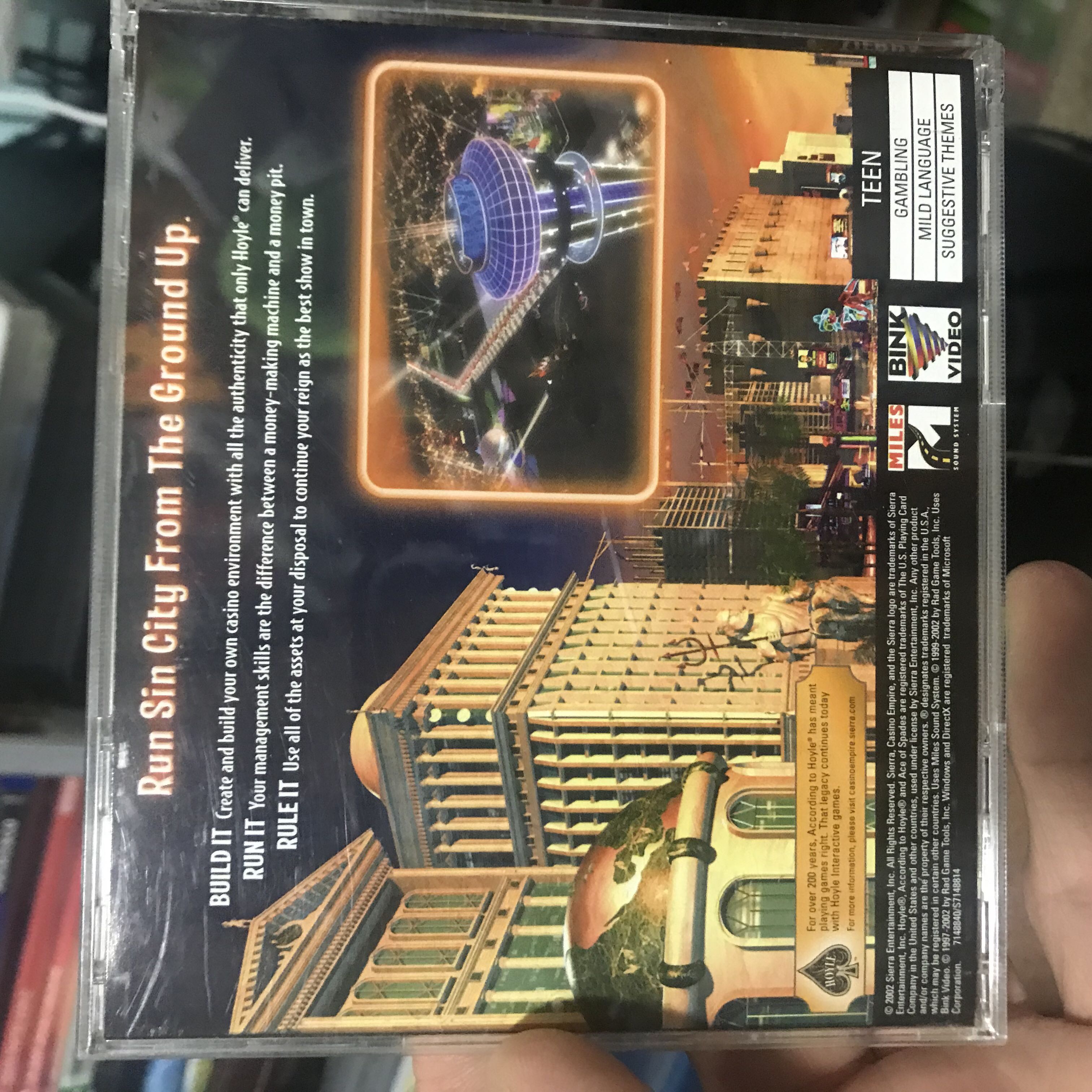 Casino Empire - PC (Sierra Entertainment) video game collectible [Barcode 3348542162631] - Main Image 2