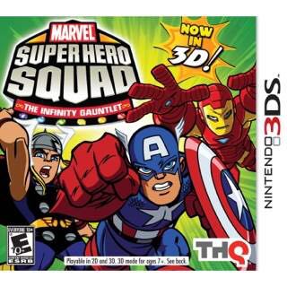 Marvel Super Hero Squad: The Infinity Gauntlet - Nintendo 3DS video game collectible [Barcode 0785138330600] - Main Image 1