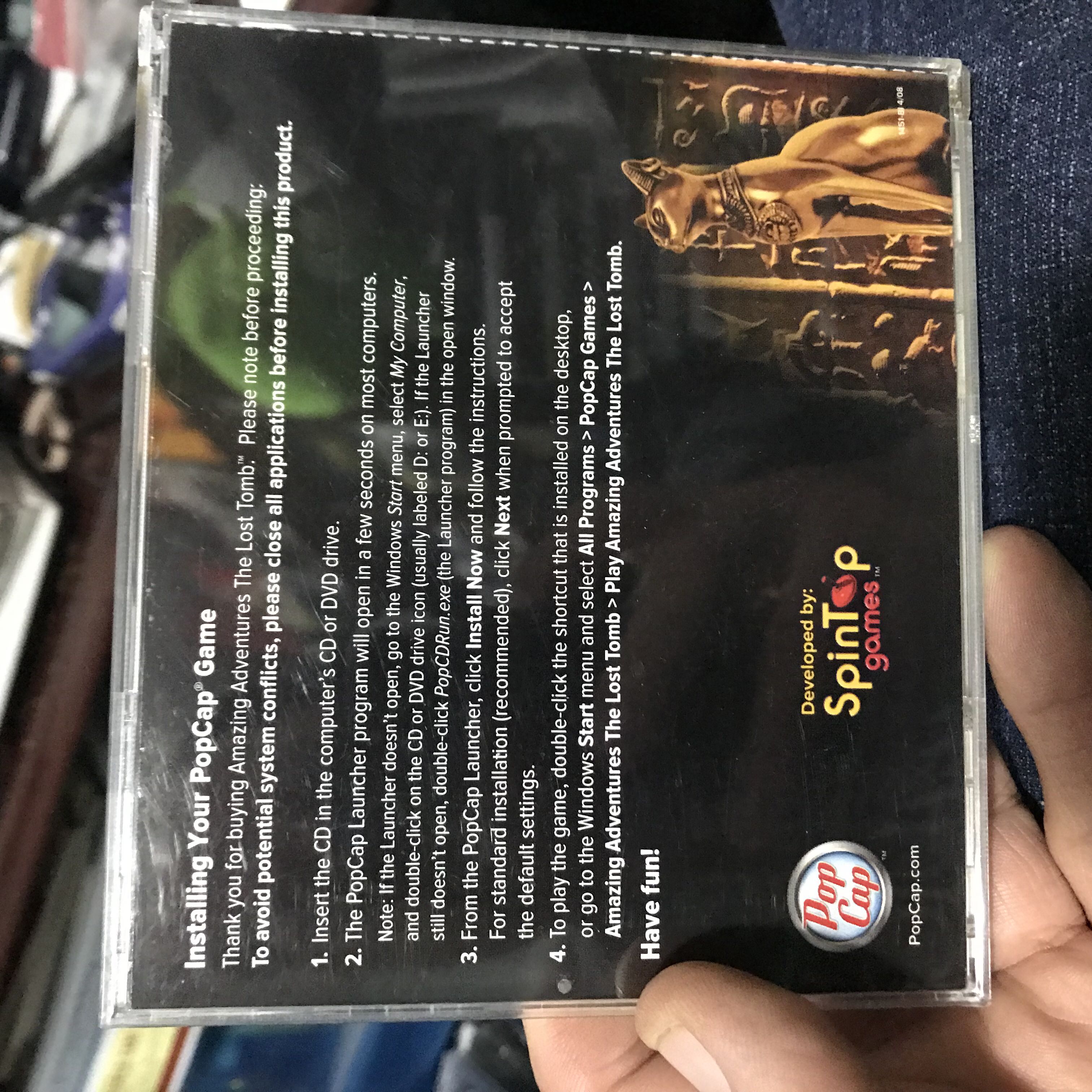 Amazing Adventures: The Lost Tomb - PC (PopCap Games) video game collectible [Barcode 5031366017758] - Main Image 2