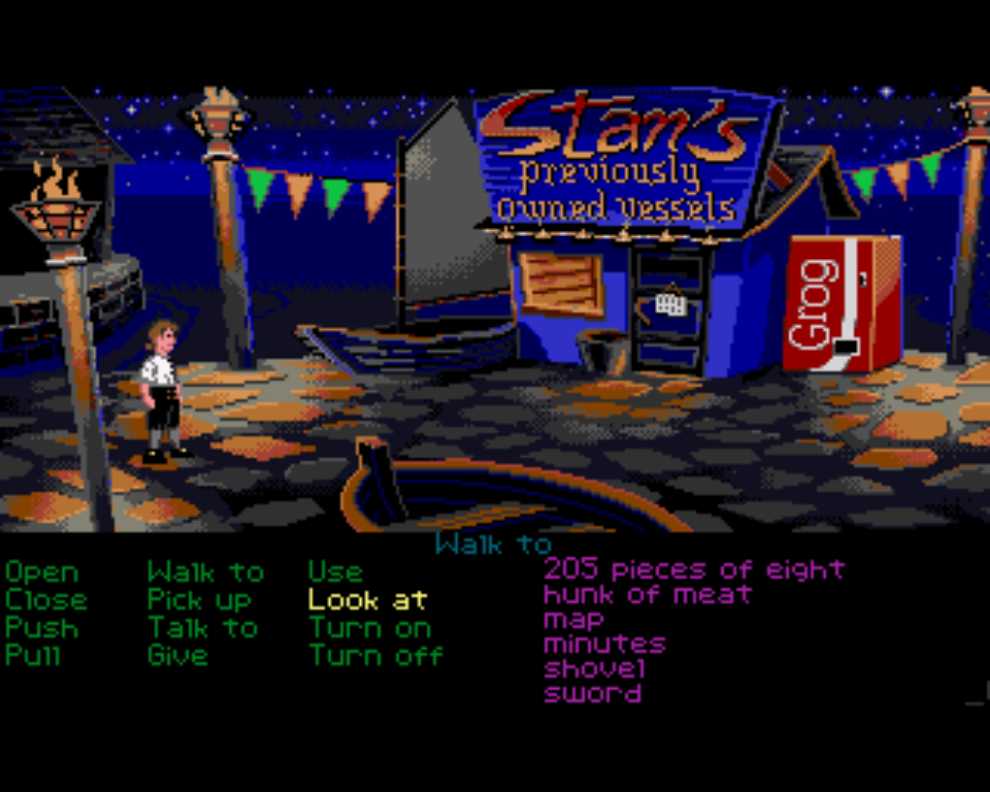 The Secret Of Monkey Island - Commodore Amiga video game collectible - Main Image 3