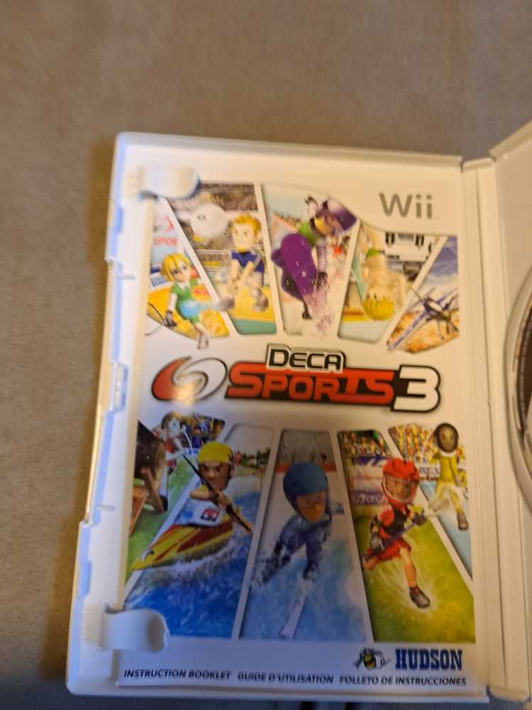 Deca Sports 3 - Nintendo Wii (Hudson - 4) video game collectible [Barcode 083717401056] - Main Image 3