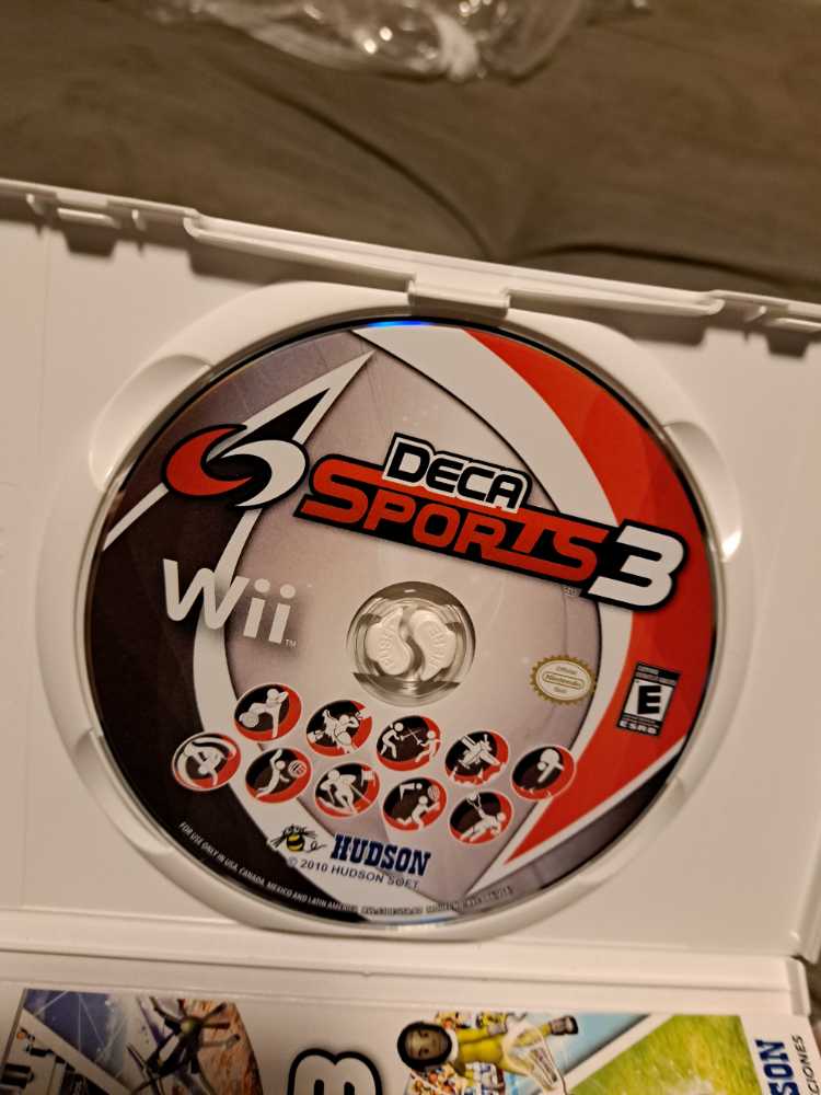 Deca Sports 3 - Nintendo Wii (Hudson - 4) video game collectible [Barcode 083717401056] - Main Image 4