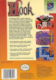 Hook - Nintendo Super Nintendo Entertainment System (SNES) (Sony Imagesoft - 1) video game collectible [Barcode 090451304048] - Main Image 2