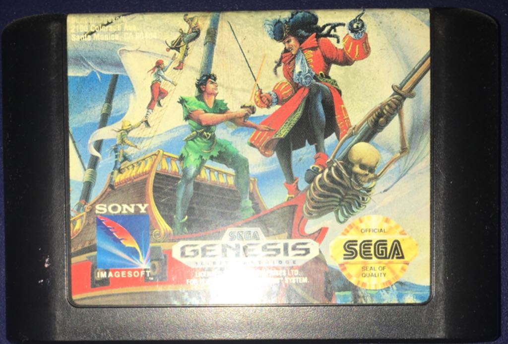 Hook - Sega Genesis (Mega Drive) video game collectible - Main Image 1