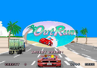 OutRun - Sega Mega Drive (Sega - 1) video game collectible [Barcode 4974365611255] - Main Image 3
