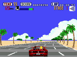 OutRun - Sega Mega Drive (Sega - 1) video game collectible [Barcode 4974365611255] - Main Image 4