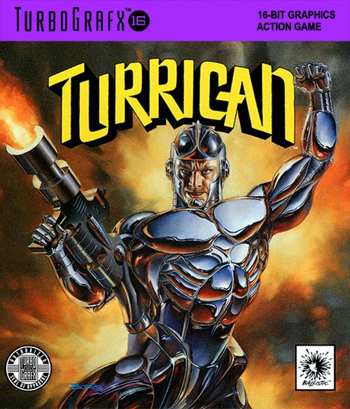 Turrican - NEC TurboGrafx-16 video game collectible - Main Image 1