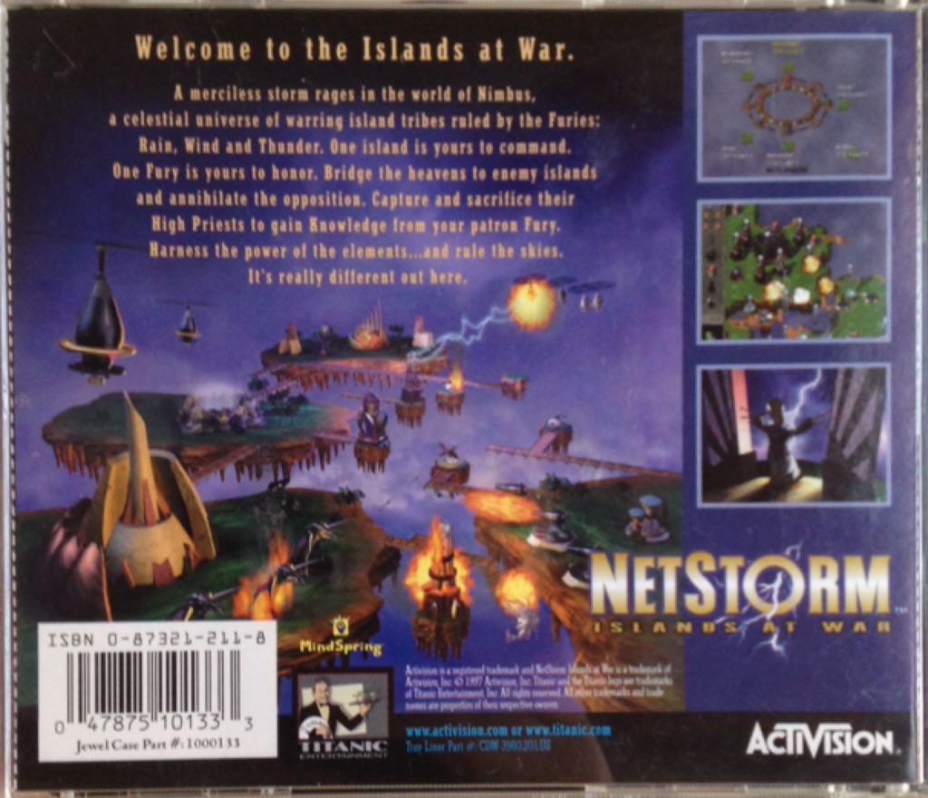 Netstorm: Islands At War - PC (Activision) video game collectible [Barcode 047875101333] - Main Image 2