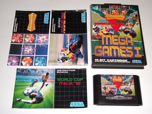 Mega Games 1 - Sega Mega Drive (1-2) video game collectible [Barcode 2030304400068] - Main Image 2