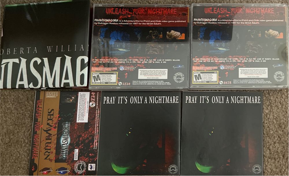 Phantasmagoria - Sega Saturn video game collectible - Main Image 4