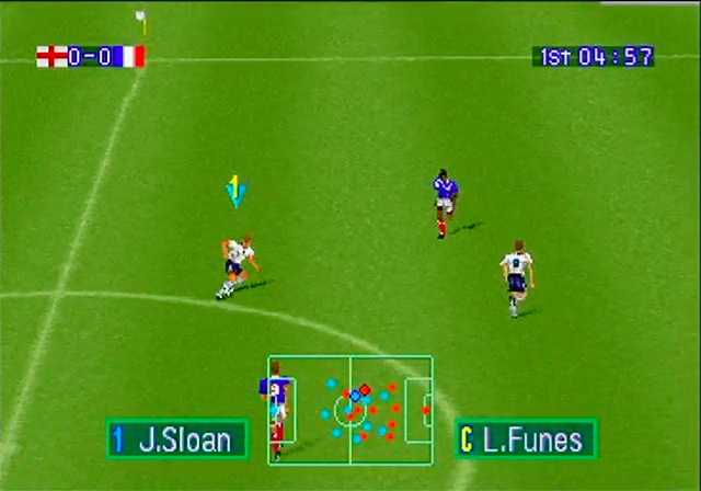 International Superstar Soccer Pro - Sony PlayStation (Konami - 2) video game collectible [Barcode 4988602449617] - Main Image 4