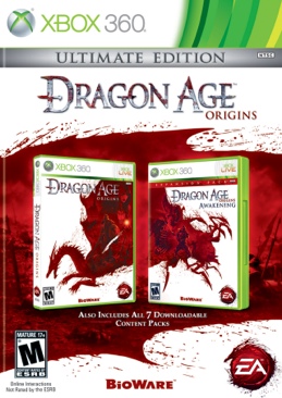 Dragon Age - Origins (Ultimate Edition) - Microsoft Xbox 360 (Electronic Arts/EA Games - 1) video game collectible [Barcode 5030932096821] - Main Image 1
