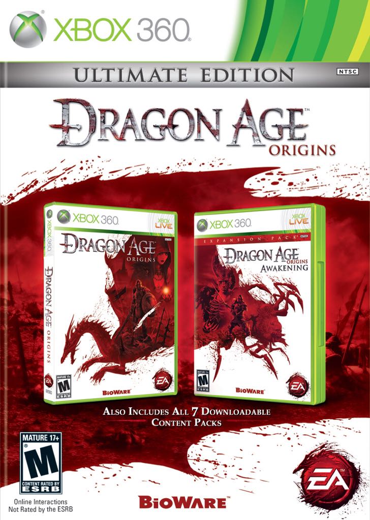 Dragon Age: Origins Ultimate Edition - Microsoft Xbox 360 video game collectible - Main Image 1