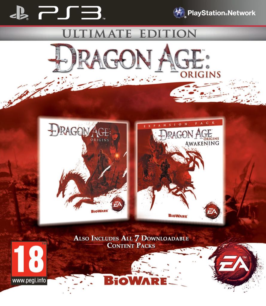 Dragon Age: Origins Ultimate Edition - Sony PlayStation 3 (PS3) video game collectible - Main Image 1