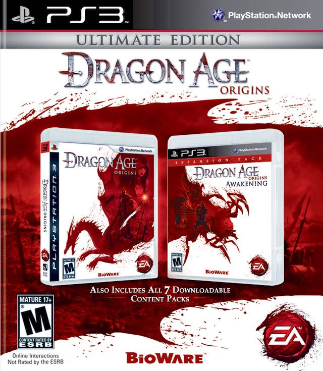 Dragon Age: Origins Ultimate Edition - Sony PlayStation 3 (PS3) video game collectible - Main Image 1