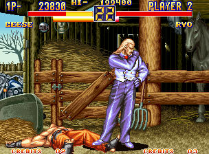 Art Of Fighting 2 - SNK Neo Geo video game collectible - Main Image 3