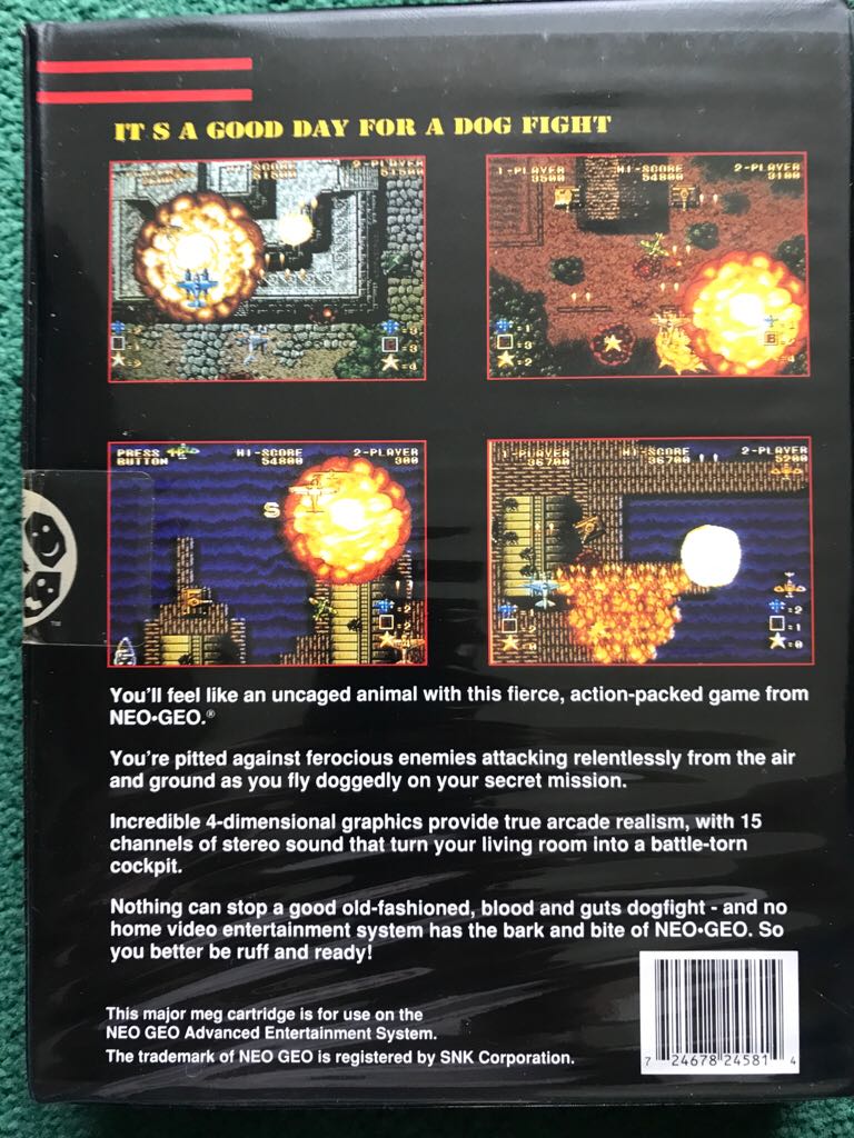 Ghost Pilots - SNK Neo Geo (SNK - 2) video game collectible [Barcode 724678245814] - Main Image 2