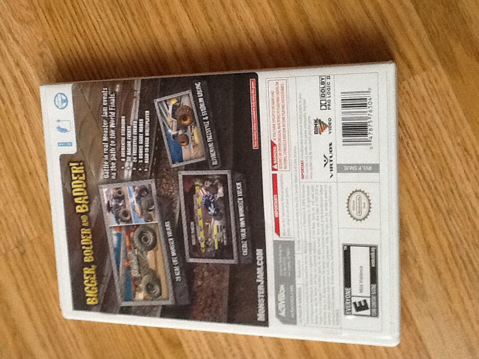 Monster Jam - Path Of Destruction - Nintendo Wii (Activision - 2) video game collectible [Barcode 047875765047] - Main Image 2