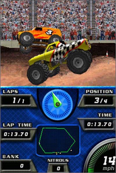 Monster Jam: Path Of Destruction - Nintendo DS (Activision - 2) video game collectible [Barcode 047875765061] - Main Image 4