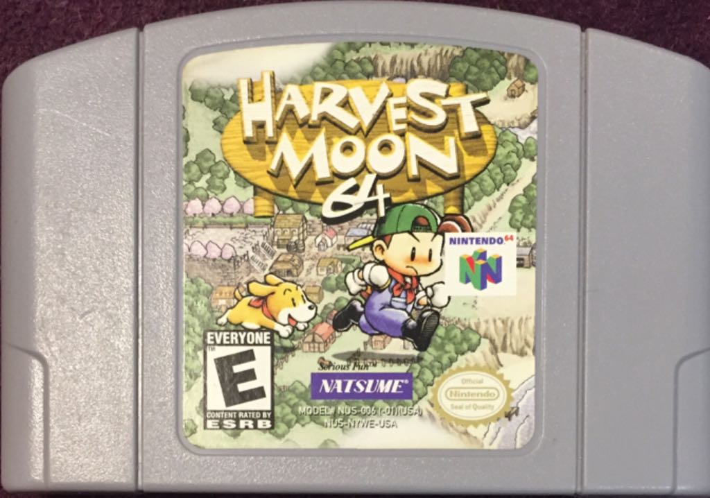 Harvest Moon 64 - Nintendo 64 (N64) video game collectible - Main Image 1