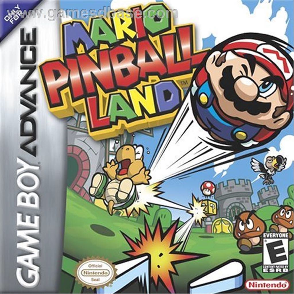 Mario Pinball Land - Nintendo Game Boy Advance (GBA) video game collectible - Main Image 1
