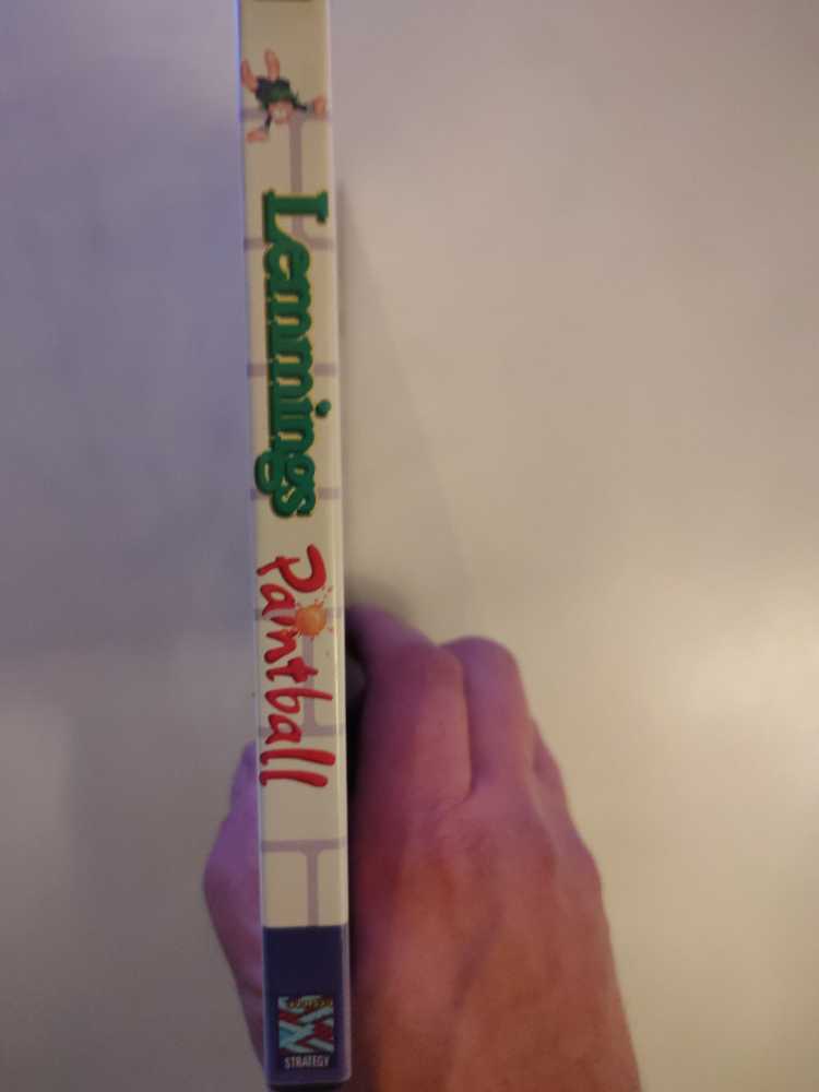 Lemmings Paintball - PC (Psygnosis Ltd. - 1) video game collectible [Barcode 8715686006001] - Main Image 3