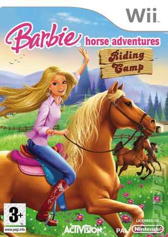 Barbie Horse Adventures - Nintendo Wii video game collectible - Main Image 1