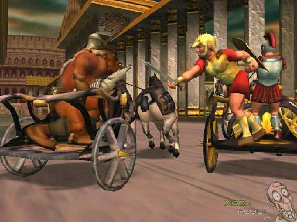 Circus Maximus: Chariot Wars - Microsoft Xbox (Encore) video game collectible [Barcode 705381700005] - Main Image 2